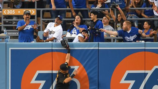 Brubaker’s a big part of the future, but long balls could shut him down taken in Los Angeles (Pirates)